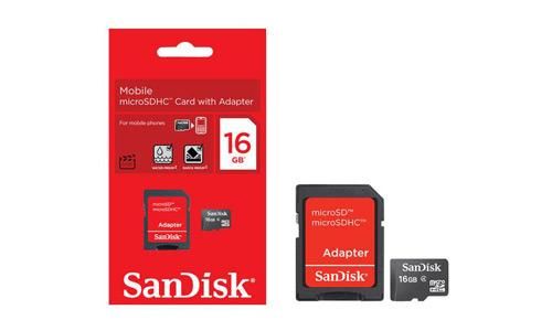 Cartão de Memoria SanDisk 16GB